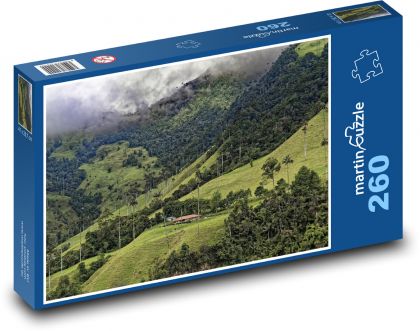 Divoká příroda Kolumbie - puzzle 260 dílků