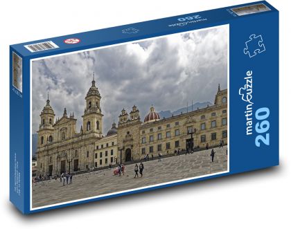 Kolumbie - Bogota - Puzzle 260 dílků, rozměr 41x28,7 cm
