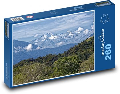 Kolumbie - Cordillera - Puzzle 260 dílků, rozměr 41x28,7 cm