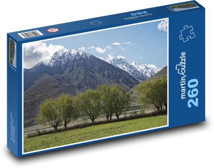 Tádžikistán - Pamír - Puzzle 260 dílků, rozměr 41x28,7 cm