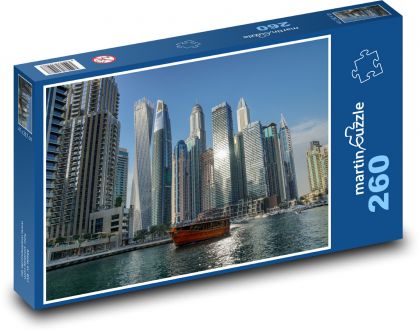 Spojené Arabské Emiráty - Dubaj - Puzzle 260 dílků, rozměr 41x28,7 cm