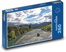 Nový Zéland - příroda Puzzle 260 dílků - 41 x 28,7 cm