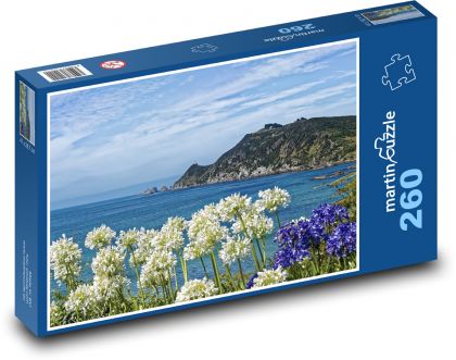 Nový Zéland - Nugget point - Puzzle 260 dielikov, rozmer 41x28,7 cm