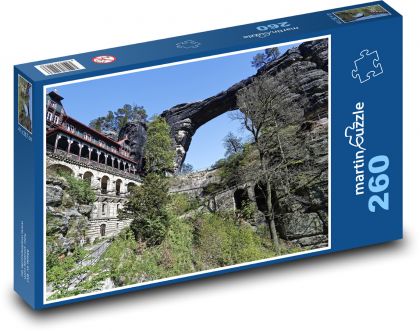 Pravčická Brána - Česká republika - puzzle 260 dílků