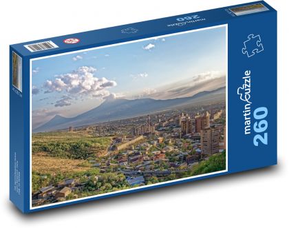 Arménie - Jerevan  - Puzzle 260 dílků, rozměr 41x28,7 cm