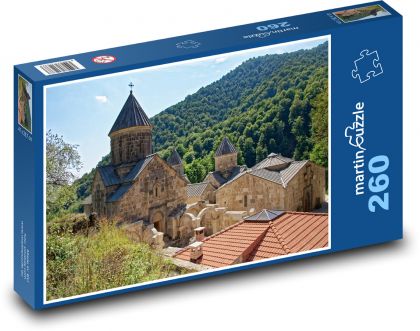 Arménie - Klášter Haghartsin  - Puzzle 260 dílků, rozměr 41x28,7 cm