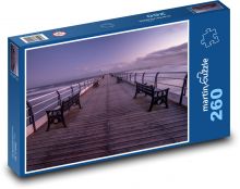 Moře - molo Puzzle 260 dílků - 41 x 28,7 cm
