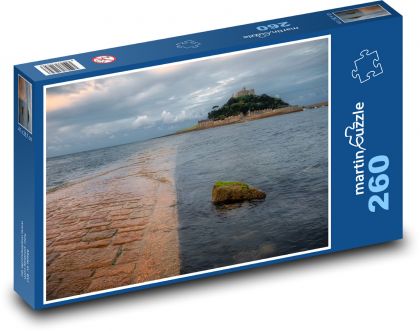 Ostrov sv. Michala - Francúzsko - Puzzle 260 dielikov, rozmer 41x28,7 cm