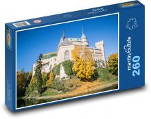 Słowacki zamek Bojnice Puzzle 260 elementów - 41x28,7 cm