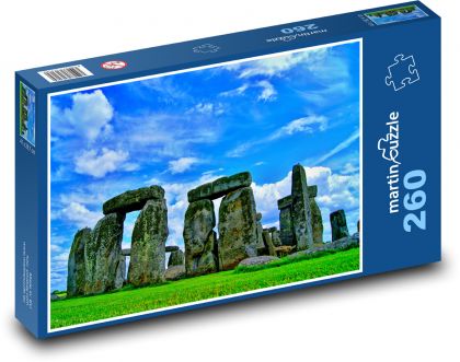 Anglie - Stonehenge - Puzzle 260 dielikov, rozmer 41x28,7 cm