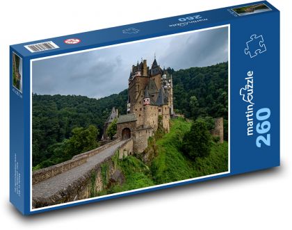 Sasko - hrad Eltz - Puzzle 260 dielikov, rozmer 41x28,7 cm