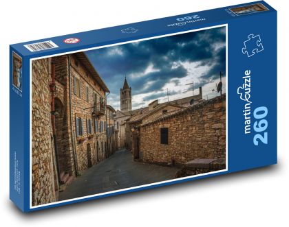 Italy, alley - Puzzle 260 pieces, size 41x28.7 cm 