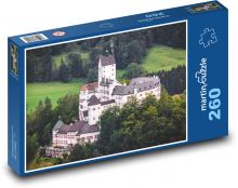 Nemecko - zámok Hohenaschau Puzzle 260 dielikov - 41 x 28,7 cm 