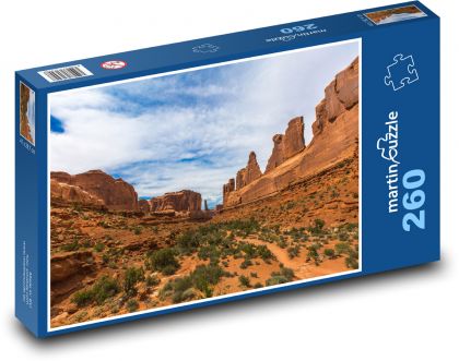 Utah - USA - Puzzle 260 elementów, rozmiar 41x28,7 cm