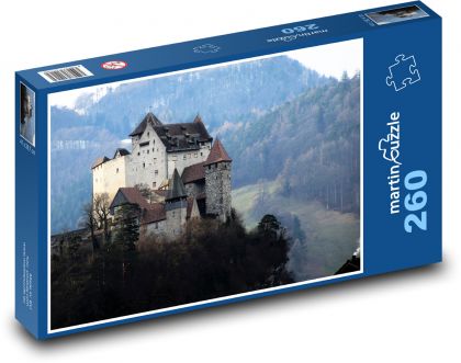 Castle - Puzzle 260 pieces, size 41x28.7 cm 