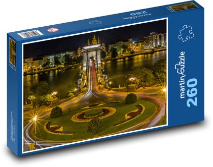 Hungary - Budapest - Puzzle 260 pieces, size 41x28.7 cm 