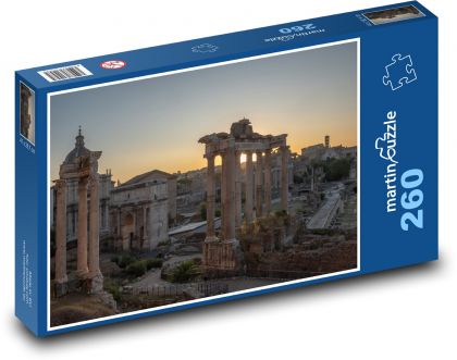 Italy - Rome - Puzzle 260 pieces, size 41x28.7 cm 