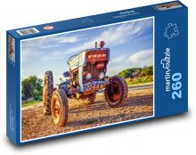 Starý traktor  Puzzle 260 dílků - 41 x 28,7 cm