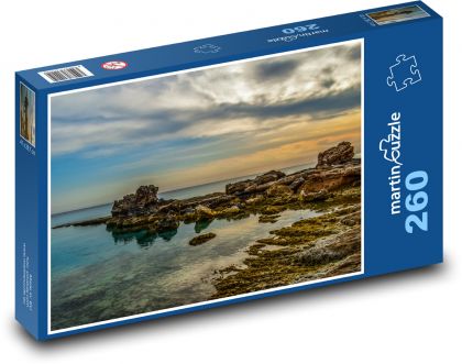 Ruhiges Meer im Hafen - Puzzle - 260 Teile