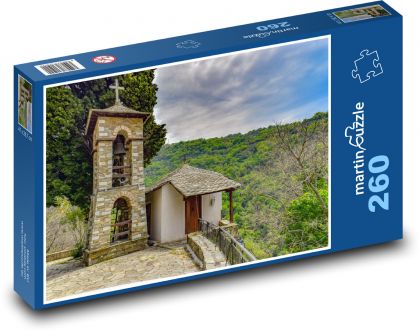 Kypr - kaple - Puzzle 260 dílků, rozměr 41x28,7 cm