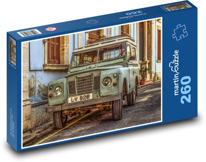 Retro Off-Road  - Puzzle 260 elementów, rozmiar 41x28,7 cm