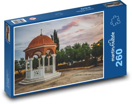 Park, altán - Puzzle 260 dílků, rozměr 41x28,7 cm