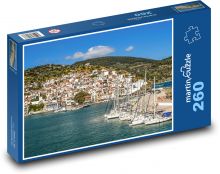 Grecka wyspa Skopelos Puzzle 260 elementów - 41x28,7 cm