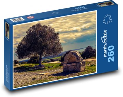 Olivenbaum am Meer - Puzzle - 260 Teile