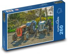 staré traktory Puzzle 260 dielikov - 41 x 28,7 cm 