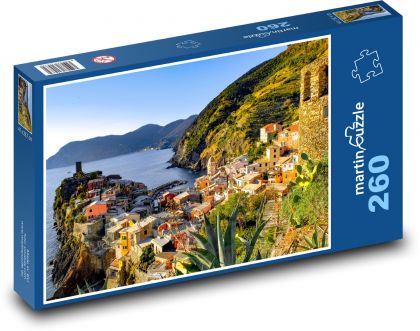 Italy - Cinque Terre - Puzzle 260 pieces, size 41x28.7 cm 