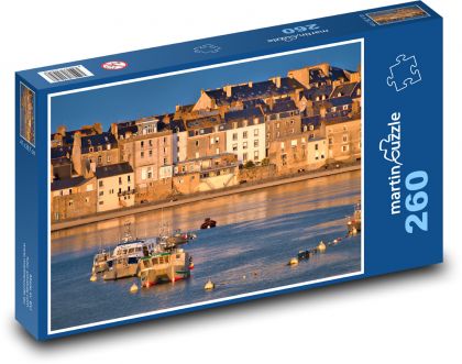 Historic city by the sea - Puzzle 260 pieces, size 41x28.7 cm 
