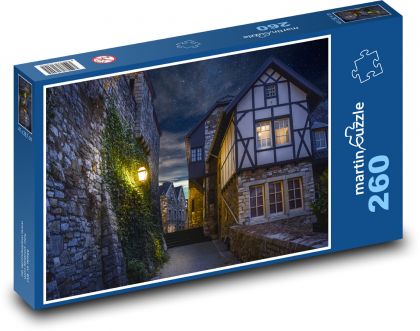 kamenné domy - Puzzle 260 dielikov, rozmer 41x28,7 cm