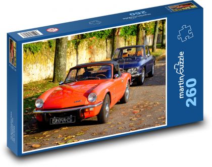 Auto - Triumph Spitfire - Puzzle 260 pieces, size 41x28.7 cm 
