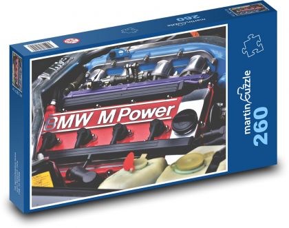 Motor BMW M3 - Puzzle 260 dielikov, rozmer 41x28,7 cm