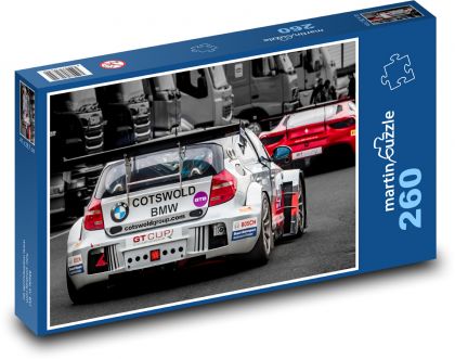 Car - BMW - Puzzle 260 pieces, size 41x28.7 cm 