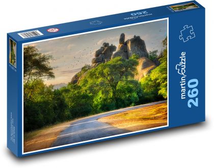 Skalistá hora - Puzzle 260 dielikov, rozmer 41x28,7 cm