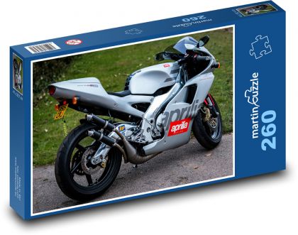 Športový motocykel - Puzzle 260 dielikov, rozmer 41x28,7 cm