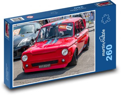 Racing car - Hillman - Puzzle 260 pieces, size 41x28.7 cm 
