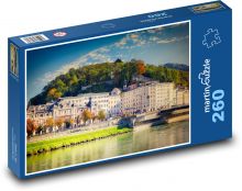 Stadt, Fluss Puzzle 260 Teile - 41 x28,7 cm