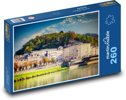 Stadt, Fluss - Puzzle - 260 Teile