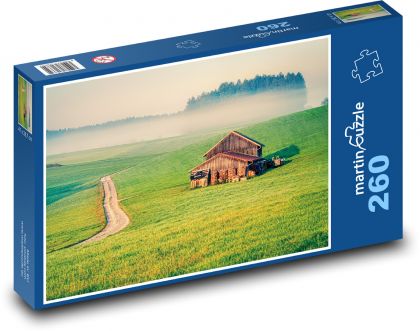 Zemědělské stavení - Puzzle 260 dílků, rozměr 41x28,7 cm