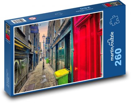 Ulice w Shoreditch, Londyn - Puzzle 260 elementów, rozmiar 41x28,7 cm