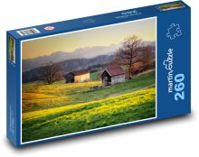Zemědělské stavení Puzzle 260 dílků - 41 x 28,7 cm