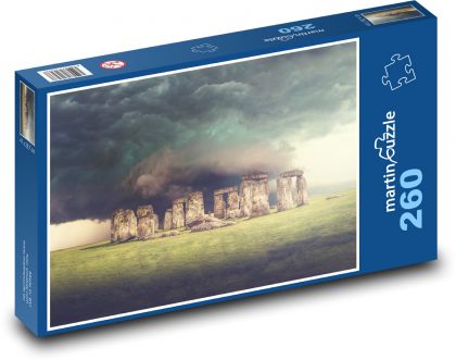 Anglicko - Stonehenge - Puzzle 260 dielikov, rozmer 41x28,7 cm