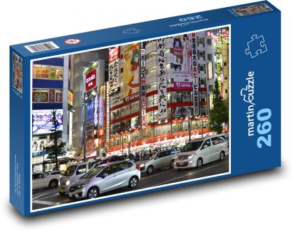 Japonsko - Tokio - Puzzle 260 dielikov, rozmer 41x28,7 cm