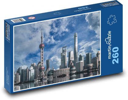 China - eine große Stadt - Puzzle - 260 Teile