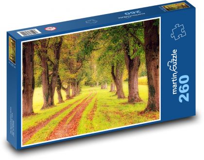 Stromy u cesty - puzzle 260 dílků