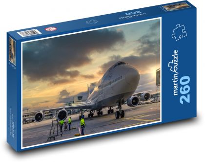Flughafen, Flugzeug - Puzzle - 260 Teile