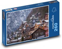 Vesnice v horách Puzzle 260 - 41x28,7 cm
