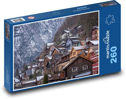 Dörfer in den Bergen - Puzzle - 260 Teile